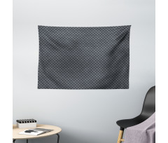 Diagonal Stripe Triangles Wide Tapestry