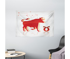 Animal and Stars Wide Tapestry