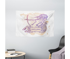 Centaur Archer Wide Tapestry