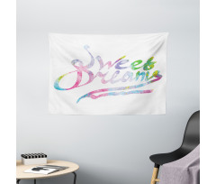 Happiness Youth Themes Wide Tapestry