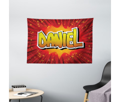 Stars American Boys Name Wide Tapestry