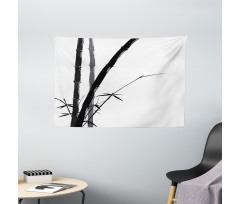 Watercolor Nature Art Wide Tapestry