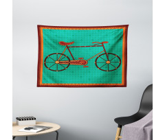 Desi Art Style Ethnic Wide Tapestry