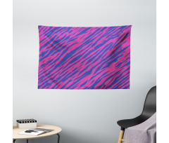 80s Style Grunge Wide Tapestry