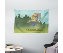 Outdoor Activity Hike Wide Tapestry