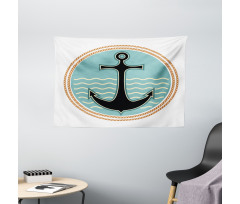 Nautical Design Wide Tapestry