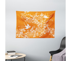 Flora Fauna Wide Tapestry
