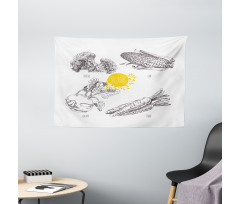 Organic Farm Wide Tapestry