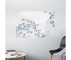 Anemone Blanda Wide Tapestry