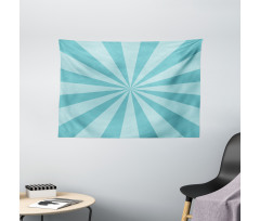 Dichromatic Radial Wide Tapestry