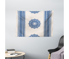 Oriental Zigzag Ethnic Wide Tapestry