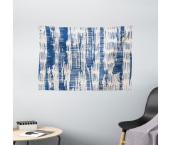 Abstract Stripy Grunge Wide Tapestry