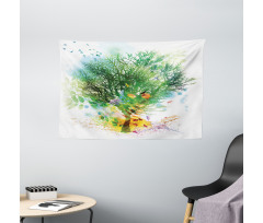 Multiple Exposure Nature Wide Tapestry