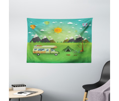 Outdoors Caravan Wide Tapestry