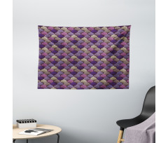 Abstract Doodle Braid Wide Tapestry