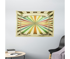 Colorful Poster Wide Tapestry