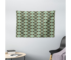 Native Old Pattern Wide Tapestry