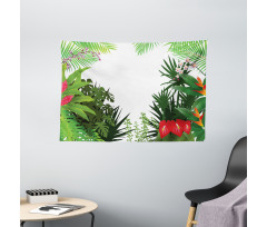 Rainforest Vegetation Wide Tapestry