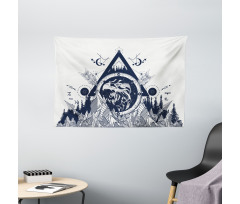 Eagle Ethnic Wide Tapestry