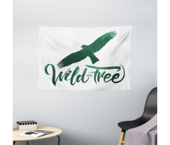 Wild and Free Wide Tapestry