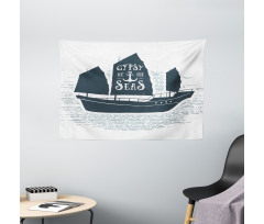 Gypsy of the Sea Wide Tapestry