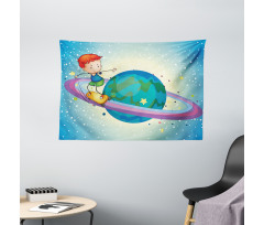 Skating Planet Ring Wide Tapestry