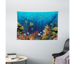 Coral Reef Fishes Wide Tapestry