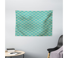 Classic Geometric Motif Wide Tapestry