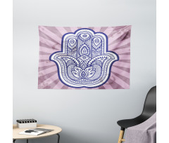 Turkish Paisleys Boho Wide Tapestry