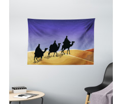 Christmas Star Timeless Wide Tapestry