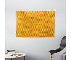 Pop Art Polka Dot 1960s Wide Tapestry