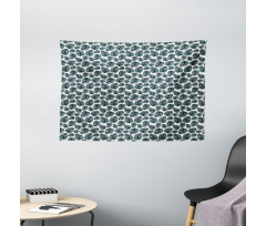 Abstract Exotic Plants Wide Tapestry