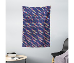 Rain Cupcakes Tapestry