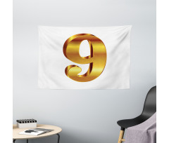 Classical 9 Sign Wide Tapestry