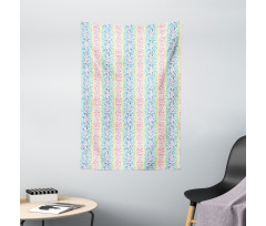Color Transition Dots Tapestry