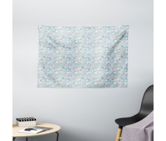 Seaurchind Starfish Wide Tapestry