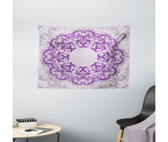 Oval Frame Wide Tapestry