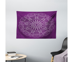 Abstract Curves Wide Tapestry