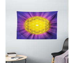 Flower of Life Wide Tapestry