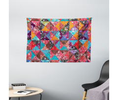 Colorful Traditional Wide Tapestry