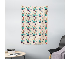 Potbelly Sailor Tapestry