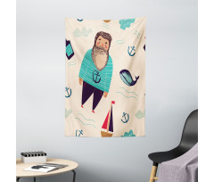 Potbelly Sailor Tapestry