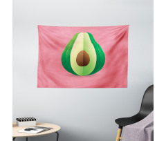 Fresh Healthy Avocado Wide Tapestry