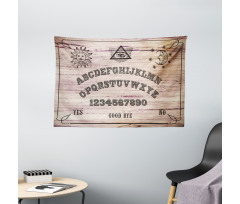Wooden Texture Wide Tapestry