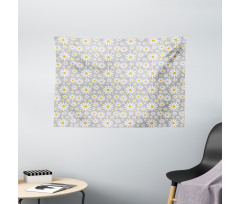 Chamomile Petals Image Wide Tapestry