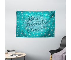 Best Friends Forever Wide Tapestry