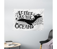 As Free As the Oceans Wide Tapestry