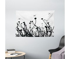 Meadow Flowers Wide Tapestry