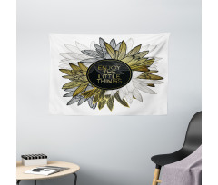 Bouquet Inspiration Wide Tapestry