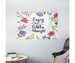 Thriving Nature Foliage Wide Tapestry
